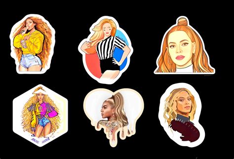 50 Beyonce Stickers Beyonce Decal Beyonce Renaissance Tour - Etsy