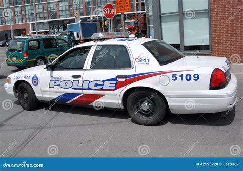 Toronto Police car editorial image. Image of event, downtown - 42595220