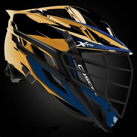 Cascade XRS Metallic Finish CUSTOM Lacrosse Helmet | SportStop.com - SportStop.com