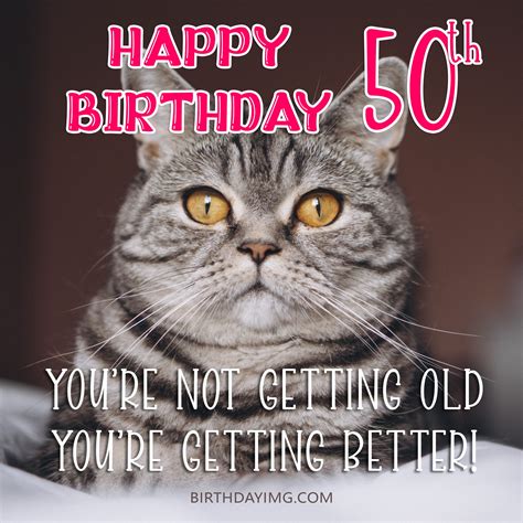 Funny Happy 50th Birthday Cards