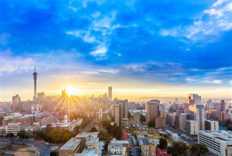 Johannesburg Sunrise Panorama Stock Photos, Pictures & Royalty-Free Images - iStock