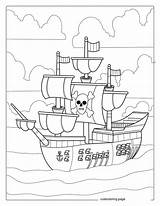 Pirate Ship Coloring Pages19  Free Printable coloring Pages Cute sketch template