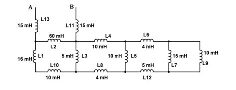 Solved Equivalent Inductance | Chegg.com