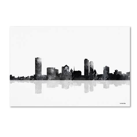 Milwaukee Skyline Silhouette at GetDrawings | Free download