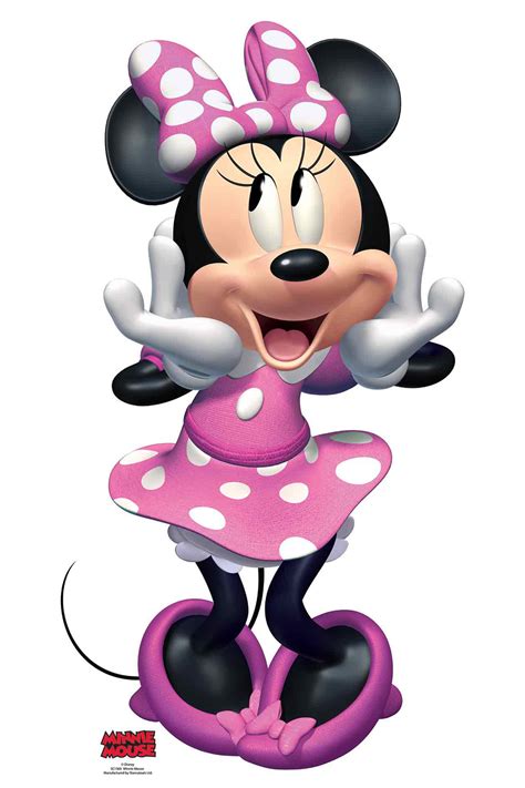 Lifesize Cardboard Cutout of Mickey Mouse and Minnie Mouse buy Disney character cutouts ...