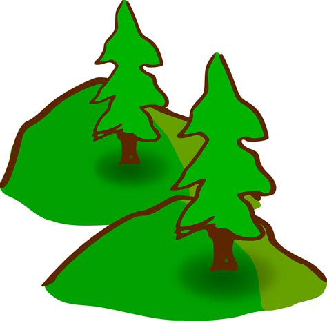 Forest Map Clip Art
