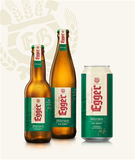 Egger beer in a "new look"