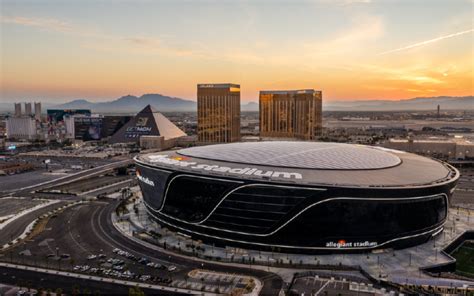 Allegiant Stadium, Home of the Las Vegas Raiders, becomes first NFL ...