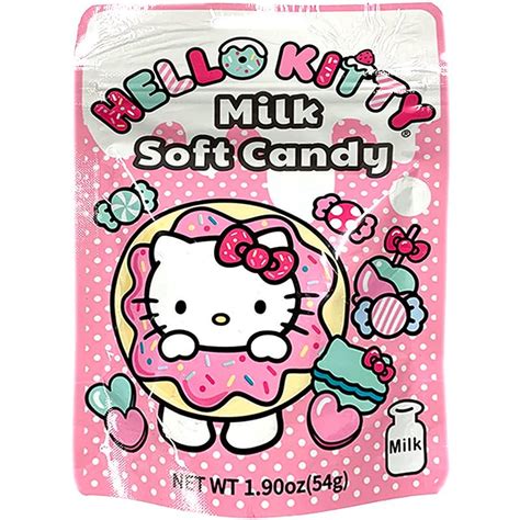 Hello Kitty Sanrio Sweet Milk Flavored Chewy Candy 2.4oz – Auntie K Candy