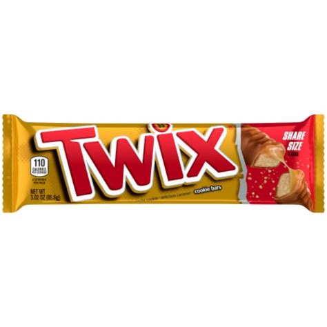 Twix Caramel Chocolate Cookie Share Size Candy Bar, 3.02 oz - Kroger