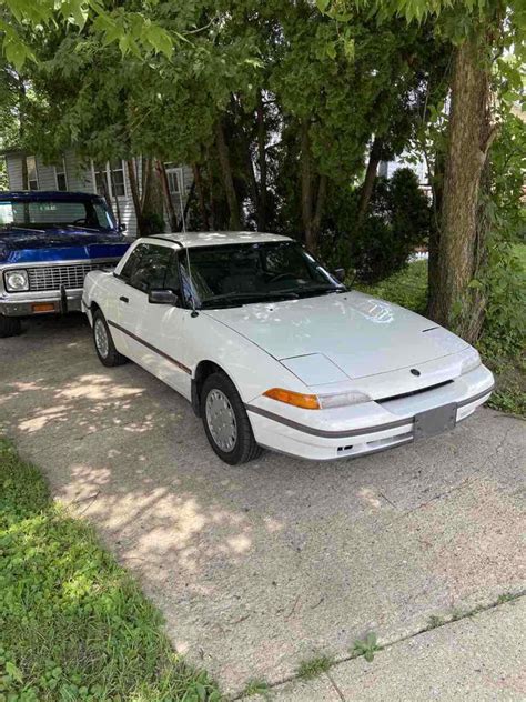 1991 Mercury Capri Convertible White FWD Manual - Classic Mercury Capri 1991 for sale