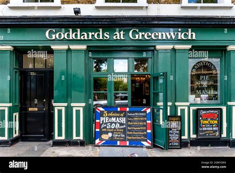 Goddards Pie and Mash Restaurant, Greenwich, London, UK Stock Photo - Alamy