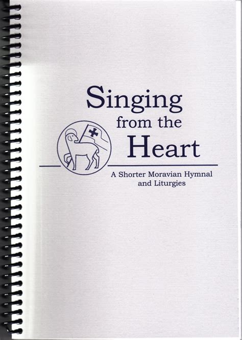 Singing From the Heart | Moravian Church in America Bookstore