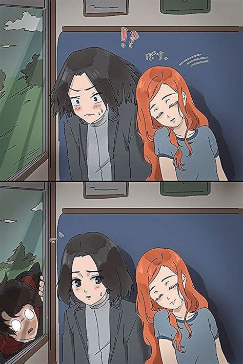 THIS is sooooooooo frickin cute! Pin if you think snape and Lily should ...