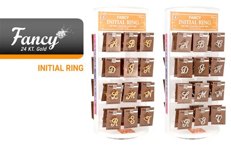 FANCY – INITIAL RING (BCR) – C&L Jewelry