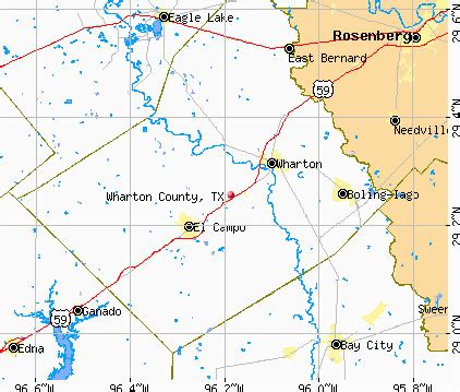 Wharton County Texas Map | secretmuseum