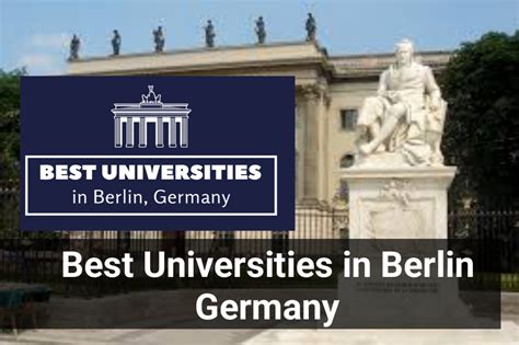 Best Universities in Berlin Germany - De Round Table