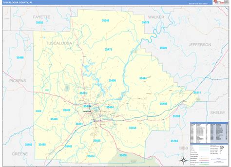 Tuscaloosa County, AL Map Book - Basic