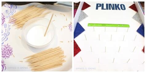 DIY Backyard Plinko Party Game - Happiness is Homemade