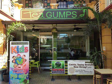 Tea Gumps from Rizal Menu