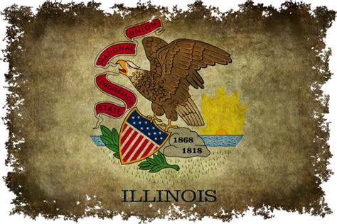 Best Illinois State Flag Stock Photos, Pictures & Royalty-Free Images - iStock