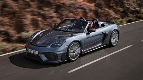 Release the Spyder cut! 2024 Porsche 718 Spyder RS debuts as swansong to brand's petrol-powered ...