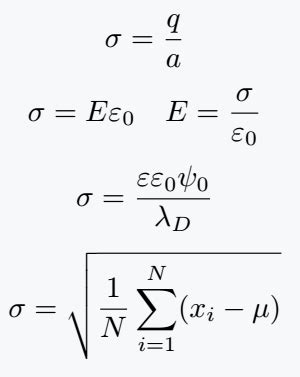 How to write Sigma(∑,σ) symbol in LaTeX?