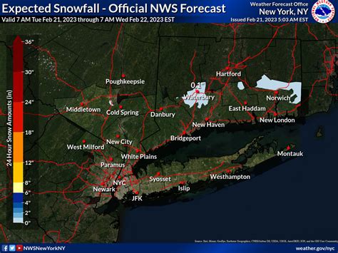 Light rain and snow expected in CT today, weather service says