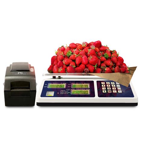 Deli Scale With Label Printer - Trovoadasonhos