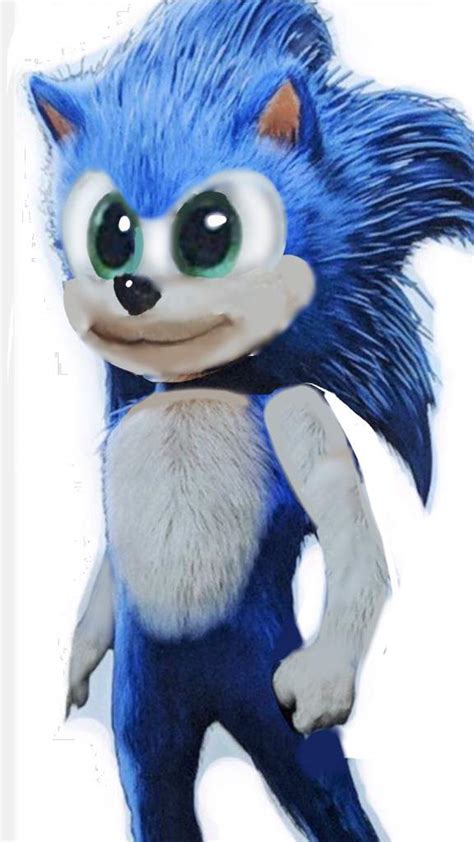 Come on it’s not hard to design Sonic in a realistic movie | Sonic the Hedgehog! Amino