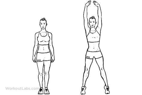 Jumping Jacks / Star Jumps | WorkoutLabs