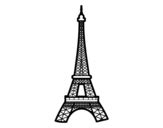 The Eiffel Tower coloring pages - Coloringcrew.com