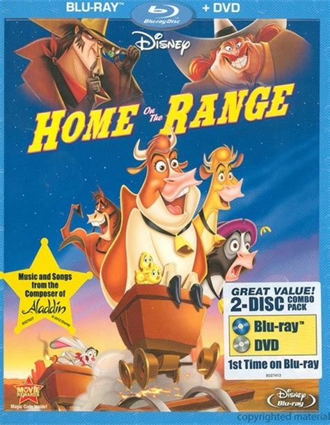 Home On The Range (Blu-ray + DVD Combo) (Blu-ray 2004) | DVD Empire