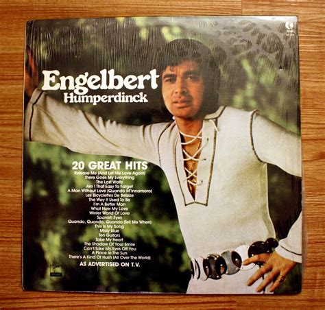 62/365 - Engelbert Humperdinck, 20 Great Hits Album Cover | Flickr