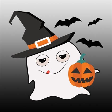 Ghost emoji and sticker by PHUONG HOANG CO