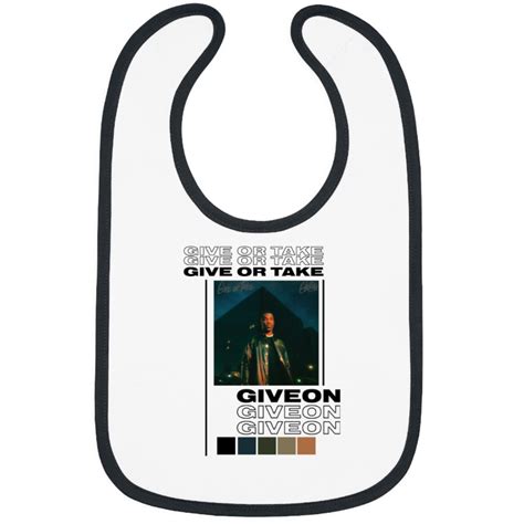 Giveon graphic Bibs, Giveon give or take album cover Bibs, giveon Bibs ...