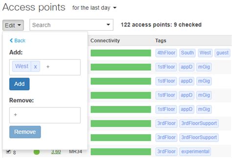 Using Tags to Manage MR Access Points - Cisco Meraki Documentation