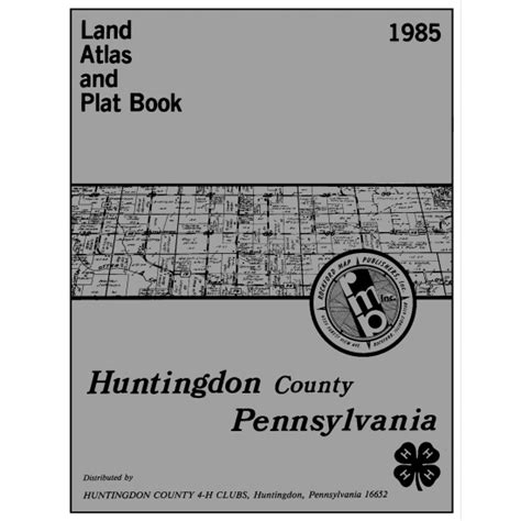 Pennsylvania - Huntingdon County Plat Map & GIS - Rockford Map Publishers