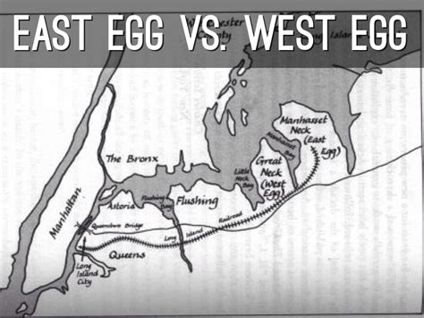 East Egg V. West Egg - Perseverance In Americans