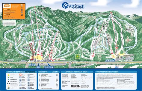 Attitash Mountain Resort Map - Clarey Caroljean