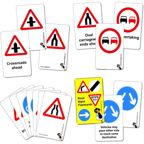 Traffic Signs Flash Cards Printable 44 Phonemes Flashcards | Kleos Canariasgestalt