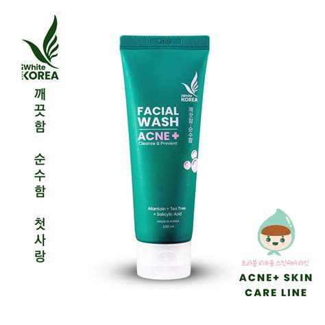 Acne+ Facial Wash - The Original Korean Skin Care - Your Daily Skin ...