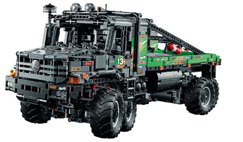 New Heavy Duty Sets From LEGO Include 4x4 Mercedes Zetros and a Tow Truck - autoevolution