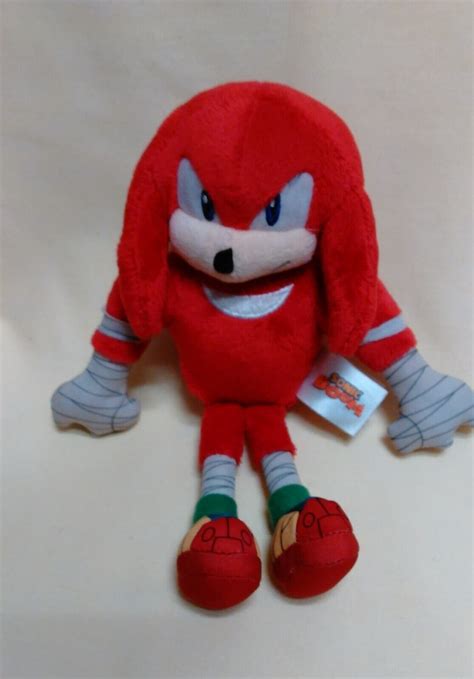 Sonic the Hedgehog Sonic Boom Knuckles Plush 8" TOMY Sega | #4617324325