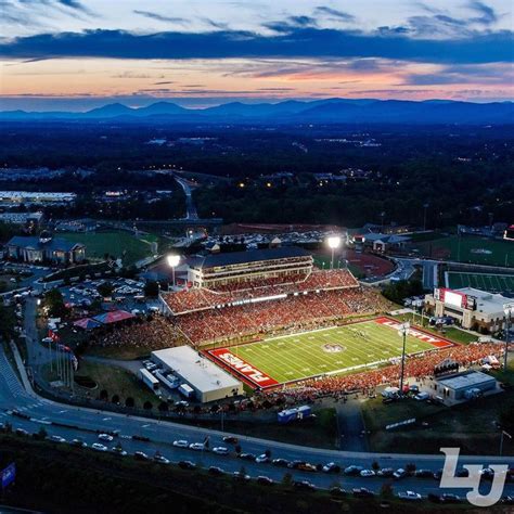 Liberty University on Instagram: “The @LibertyFootball team hosts ...