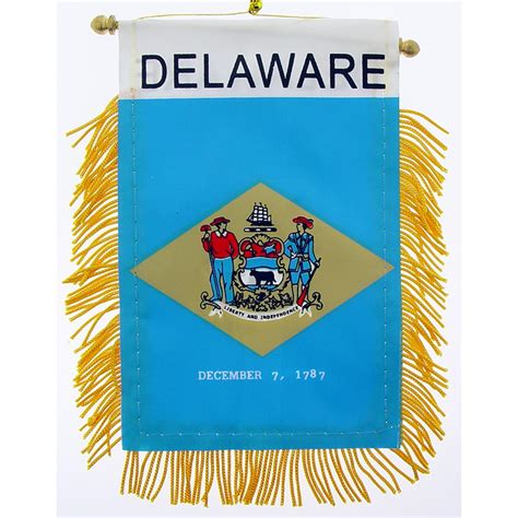 Delaware State Flag Mini Banner 3" x 5" | Michaels