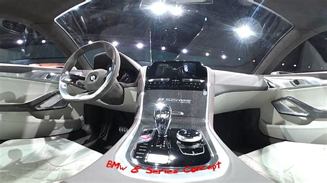 BMW 8 Series Concept [Interior] VR360 - YouTube