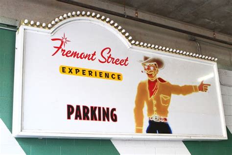 Parking at Fremont Street Experience in Downtown Las Vegas