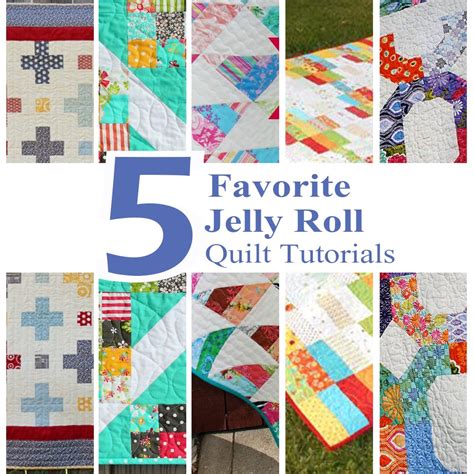 A Bright Corner: Five Friday Favorites: Jelly Roll Quilt Tutorials