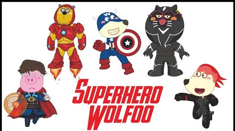 Wolfoo X Avengers | Wolfoo Superhero - Wolfoo Art - YouTube